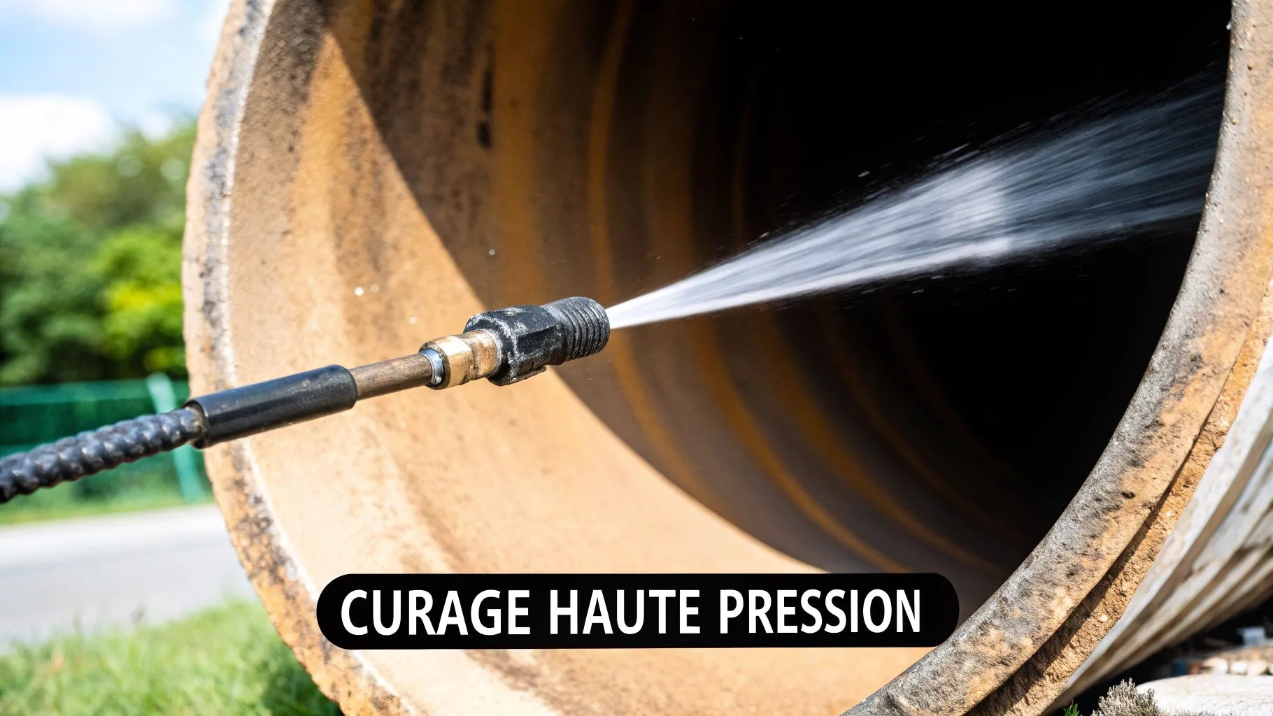 Curage à haute pression