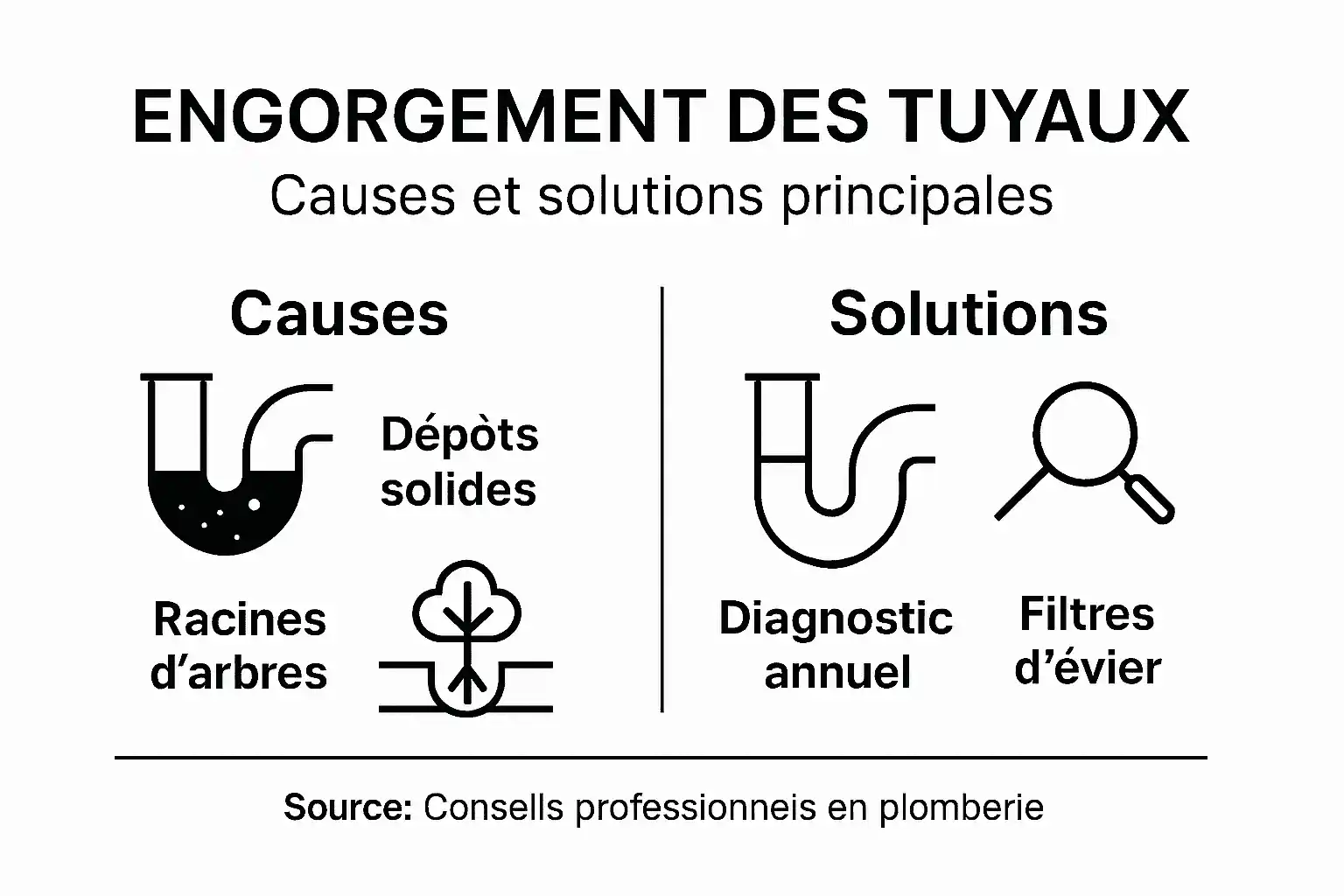 Infographie : comprendre les causes des bouchons et comment y remédier