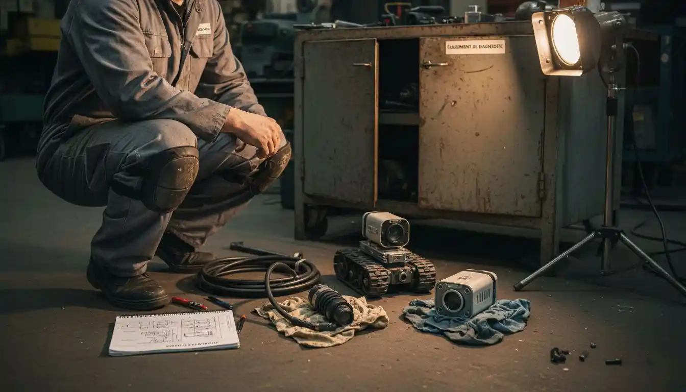 Les différents modèles de caméras pour l’inspection des canalisations