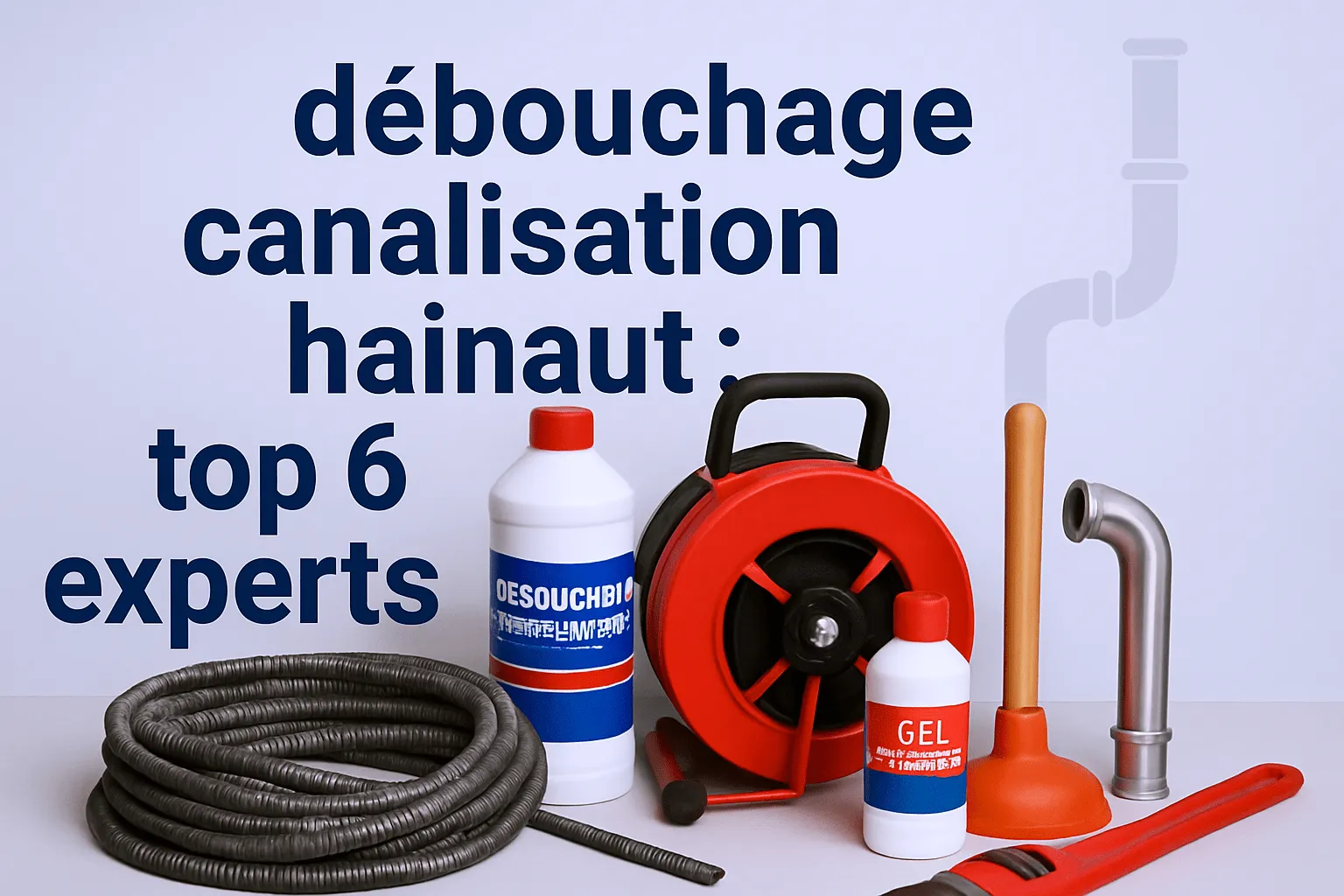 Top 6 experts en débouchage dans le Hainaut