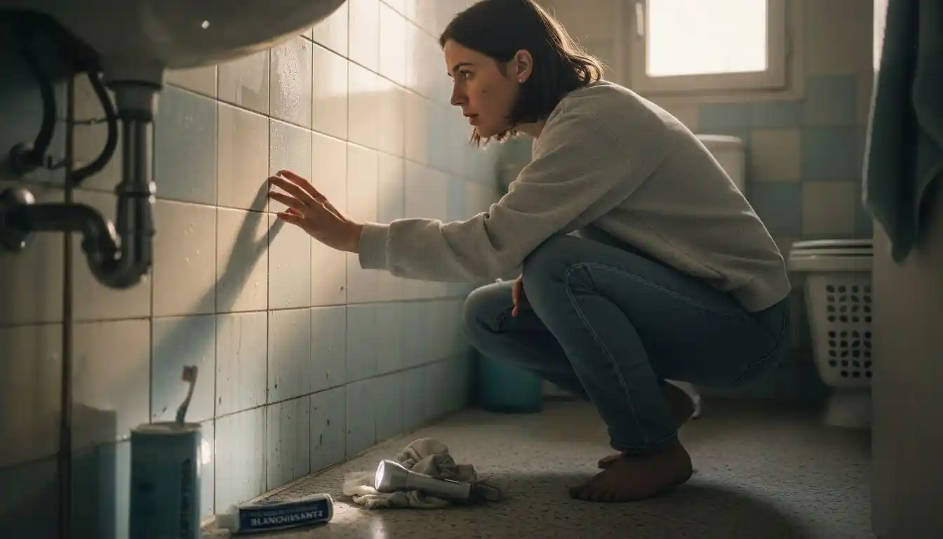 Vérification approfondie des fuites d’eau dans la salle de bain