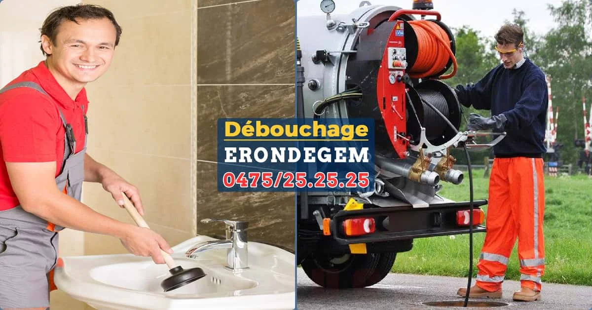 Débouchage Erondegem
par SOS Débouche
