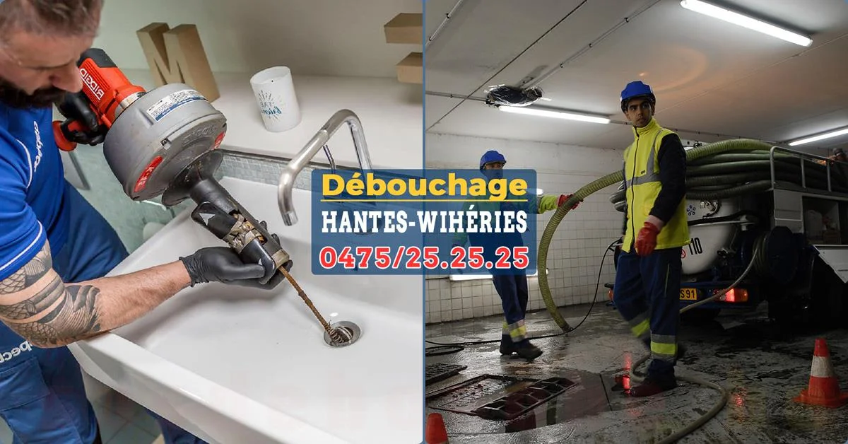 Débouchage Hantes-Wihéries
par SOS Débouche