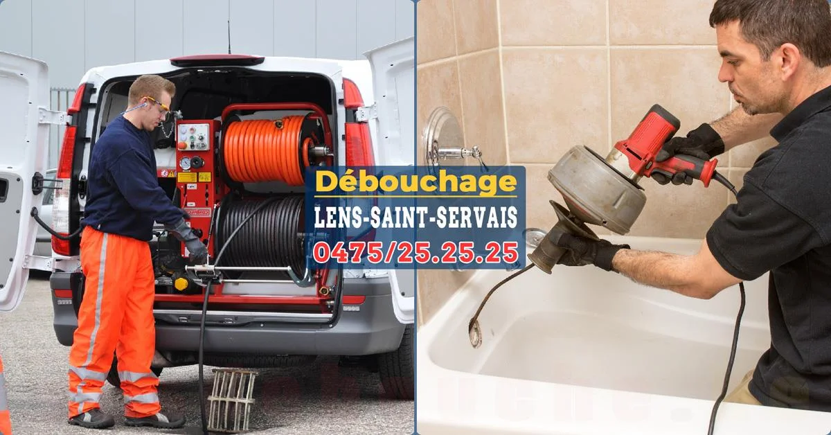 Débouchage Lens-Saint-Servais
par SOS Débouche