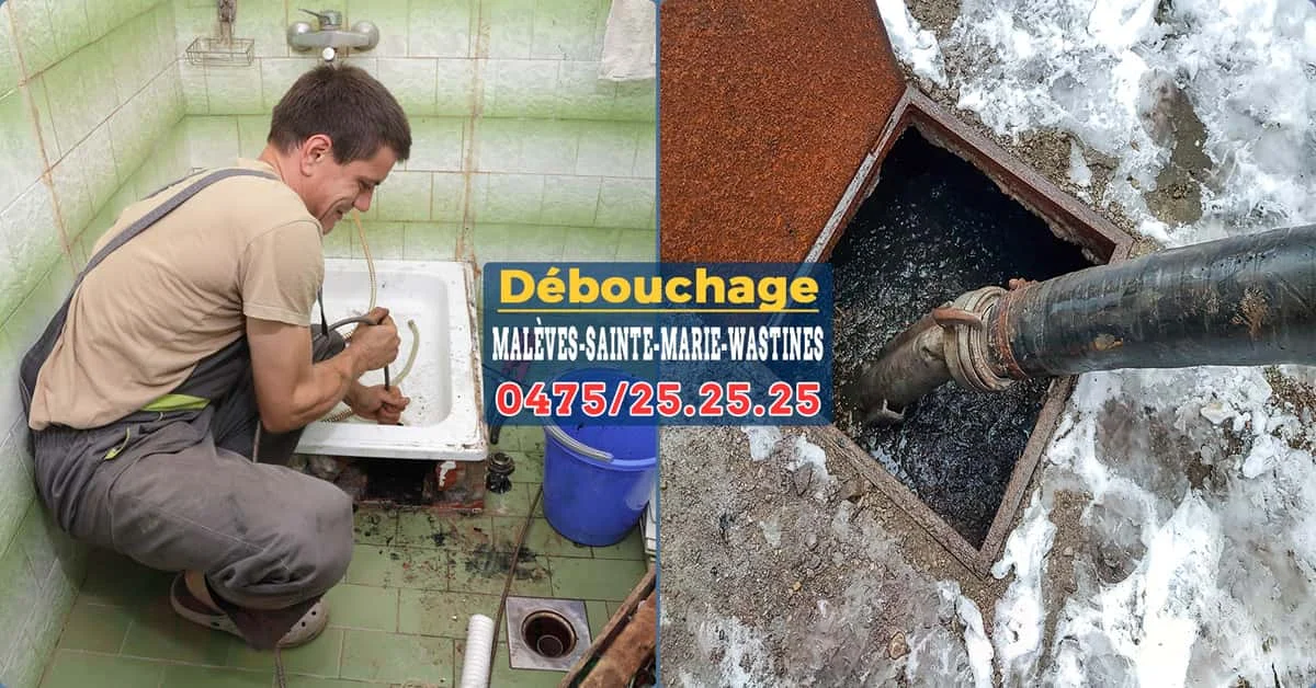 Débouchage Malèves-Sainte-Marie-Wastines
par SOS Débouche
