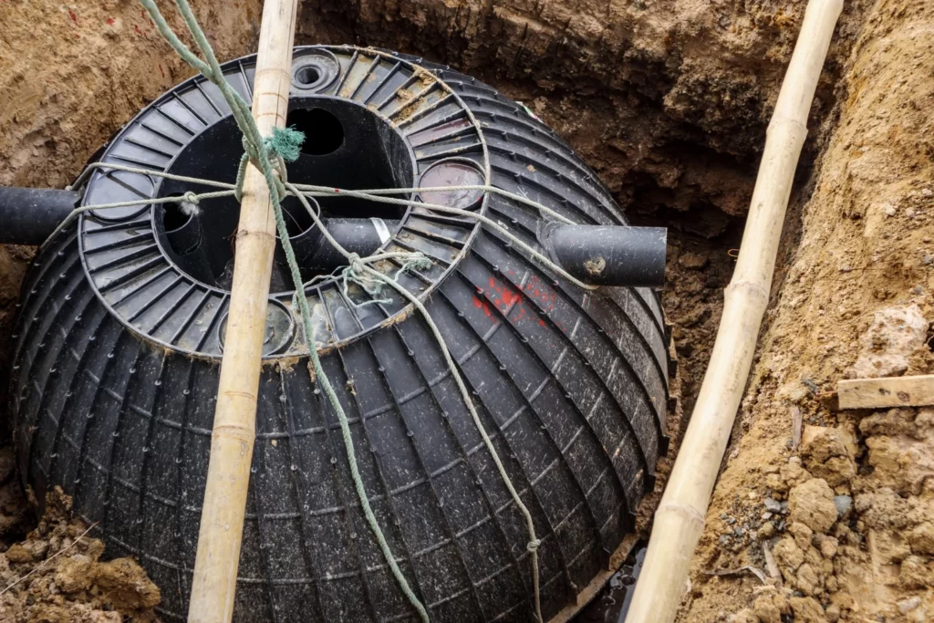 Comment réparer une fuite d'eau de fosse septique