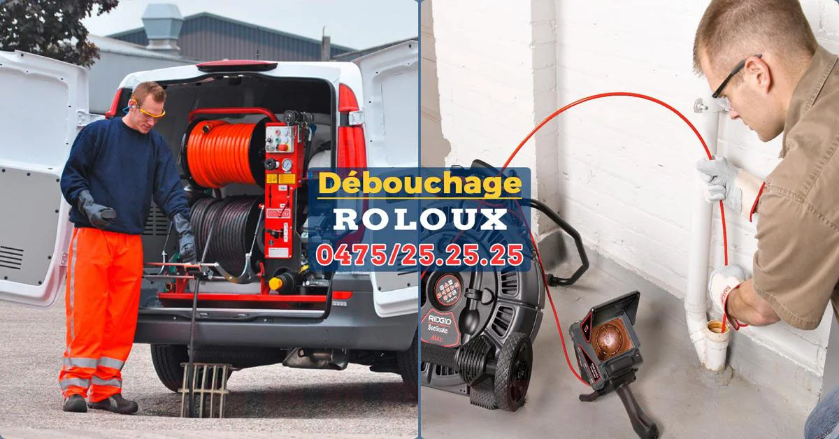 Débouchage de canalisations à Roloux par SOS Débouche