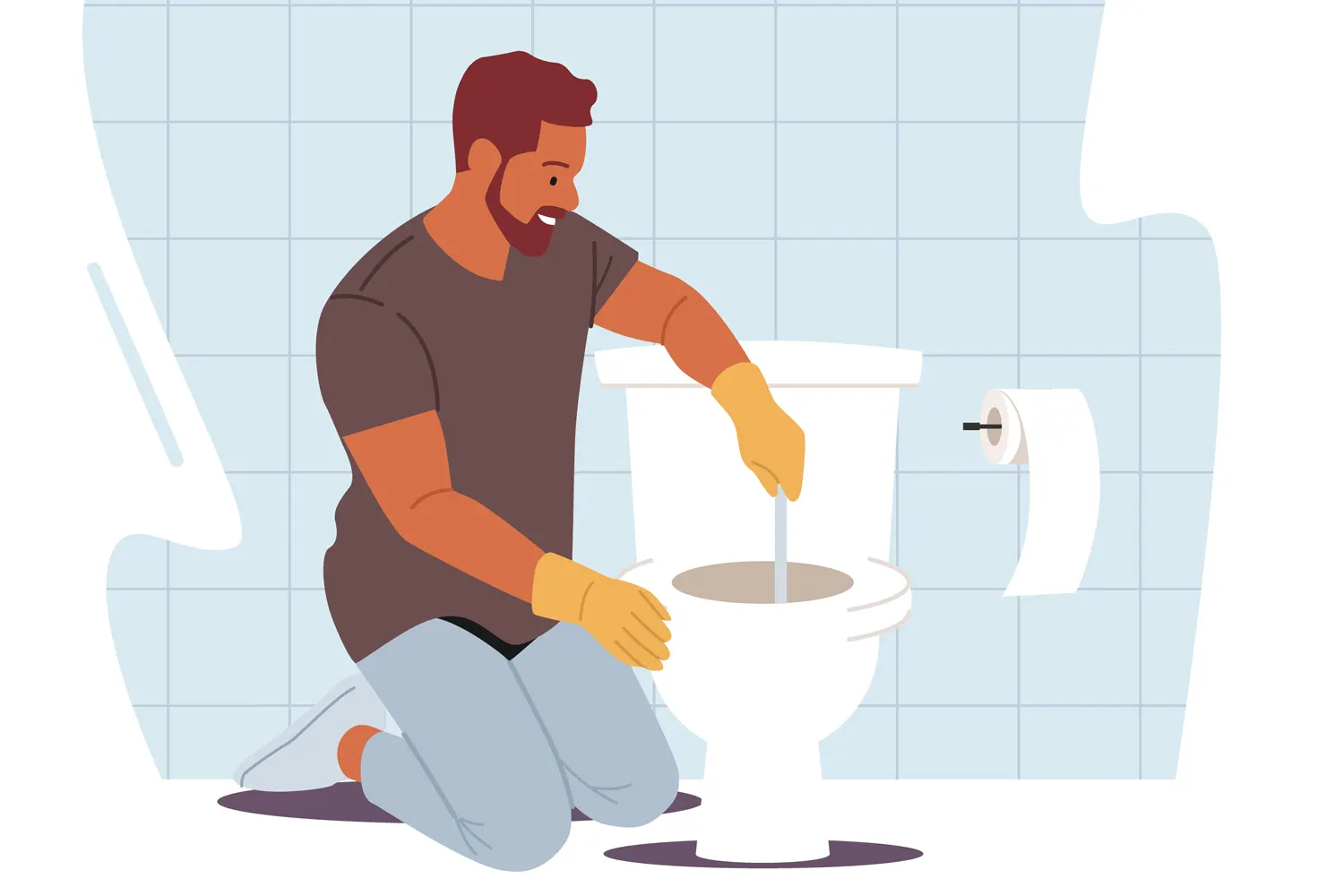 Que faire en cas de remontée d'eau dans les toilettes ? par SOS Débouche